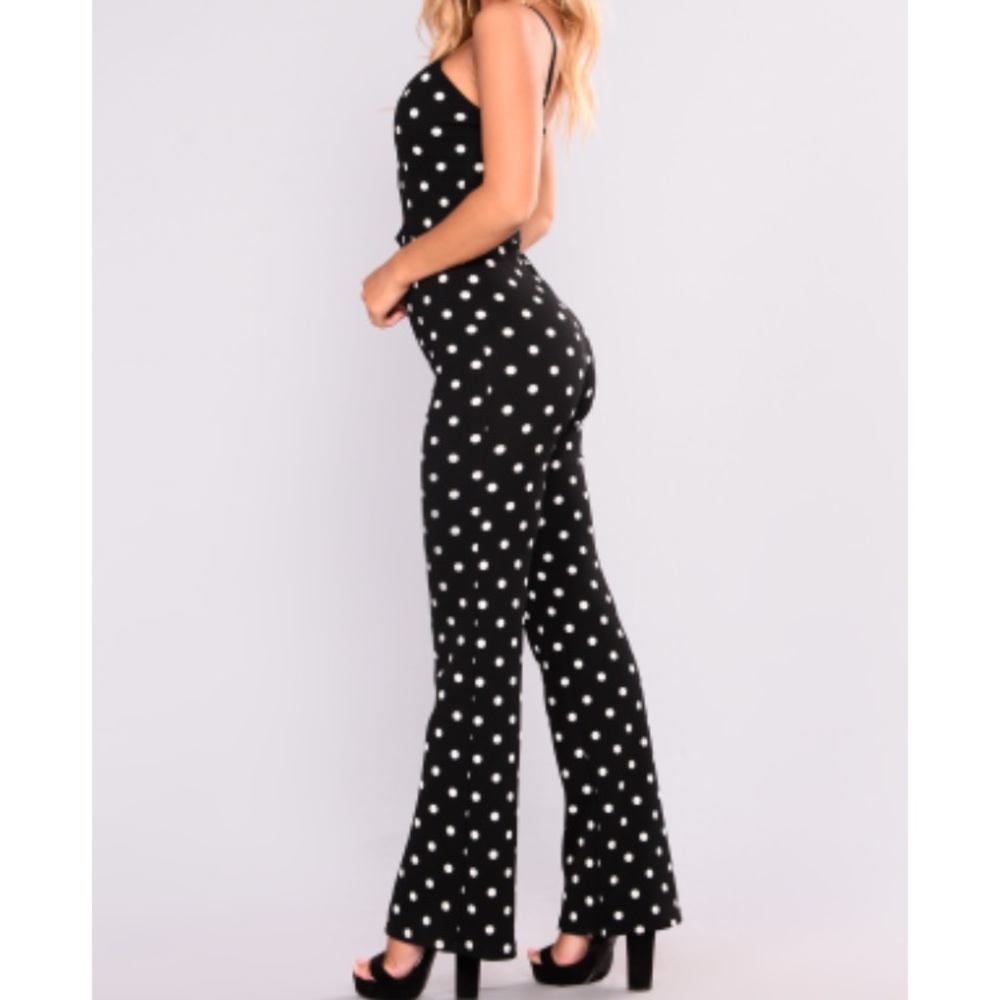 Polka dot jumpsuit